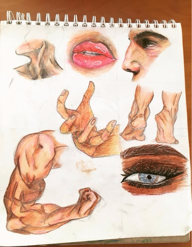 Детский рисунок - Ещё зарисовки