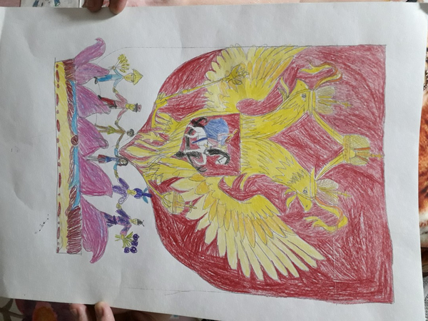 Детский рисунок - День народного единства