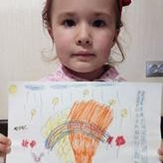 Рисунок "Осенний город" на конкурс "Конкурс детского рисунка "Мир Кукутиков""