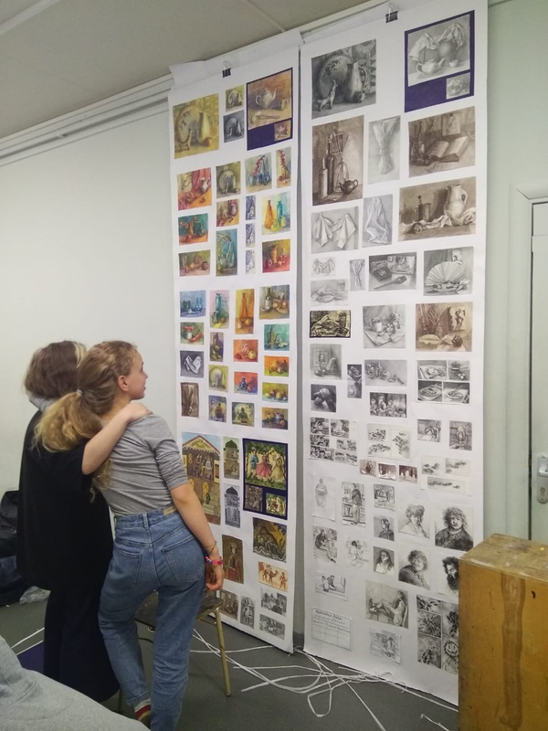 Детский рисунок - Развеска 6 класс