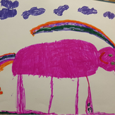 Рисунок "королева единорогов" на конкурс "Конкурс детского рисунка “Невероятные животные - 2018”"