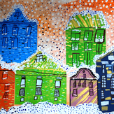 Рисунок "Первый снег" на конкурс "Конкурс творческого рисунка “Свободная тема-2020”"