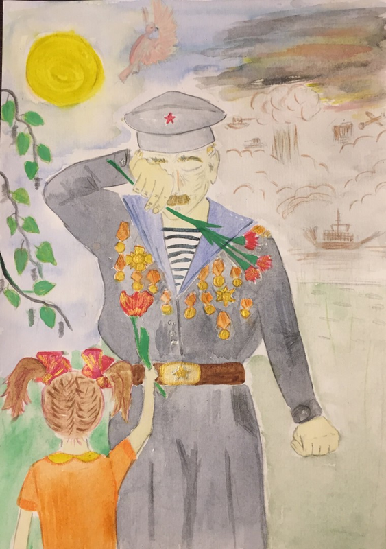 Детский рисунок - Тяжесть воспоминаний