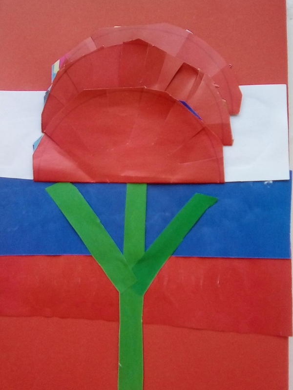 Детский рисунок - Подарок для папы