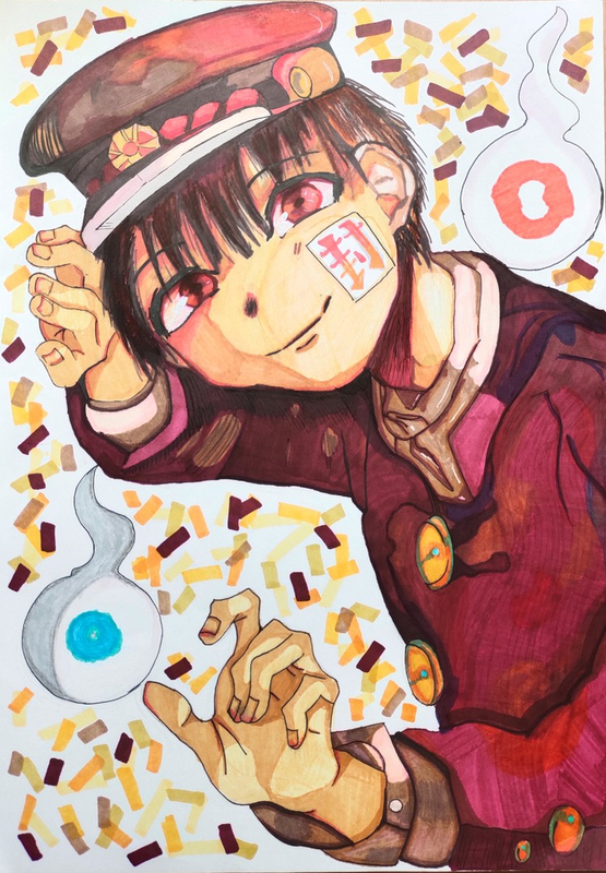 Детский рисунок - Hanako kun