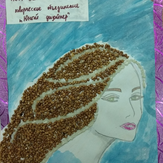 Рисунок "девушка осень" на конкурс "Конкурс детского рисунка “Сказочная осень - 2018”"