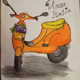 Рисунок "Vespa"