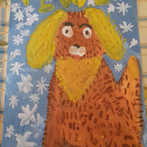 Рисунок "Символ года" на конкурс "Конкурс рисунка "Новогоднее Настроение 2017""