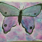 Рисунок "Красивый полет" на конкурс "Конкурс детского рисунка "Рисовашки - 1-6 серии""