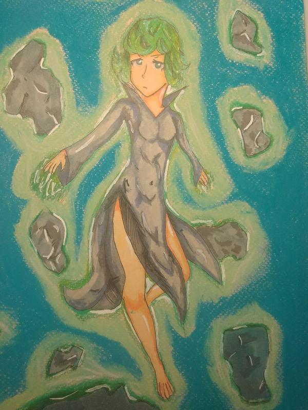 Детский рисунок - Tatsumaki 2
