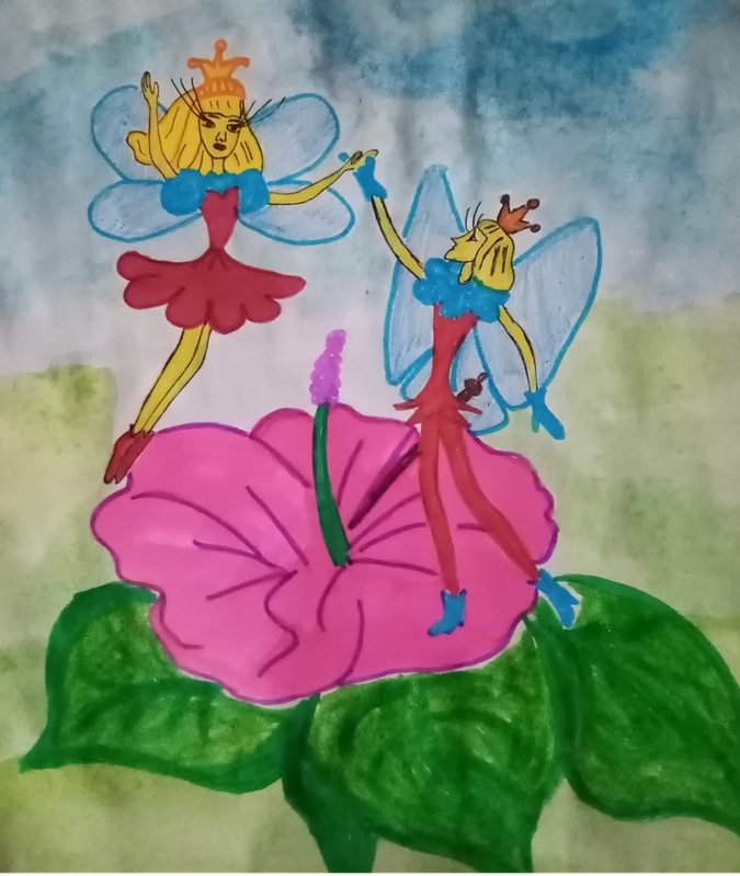 Детский рисунок - Сказочный вальс