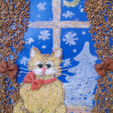 Рисунок "В ожидании Деда Мороза" на конкурс "Конкурс рисунка "Новогоднее Настроение 2017""