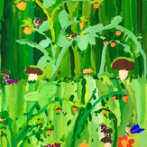 Рисунок "Летние впечатления" на конкурс "Конкурс творческого рисунка “Свободная тема-2020”"