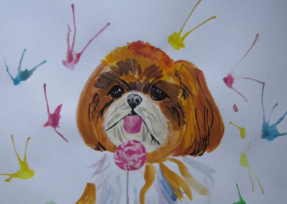 Детский рисунок - Мимимишность