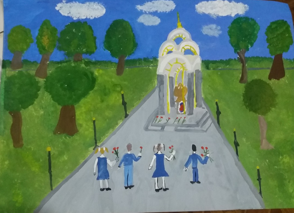 Детский рисунок - Живая память