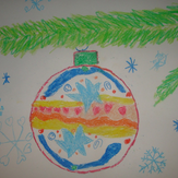 Рисунок "с новым годом" на конкурс "Конкурс рисунка "Новогоднее Настроение 2017""