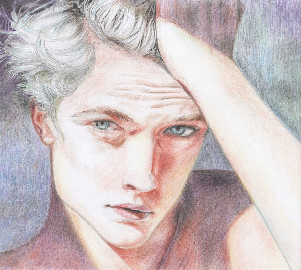 Детский рисунок - Lucky Blue Smith