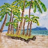 Рисунок "Остров мечты" на конкурс "Второй конкурс детского рисунка по 3-й серии "Волшебные Сны""