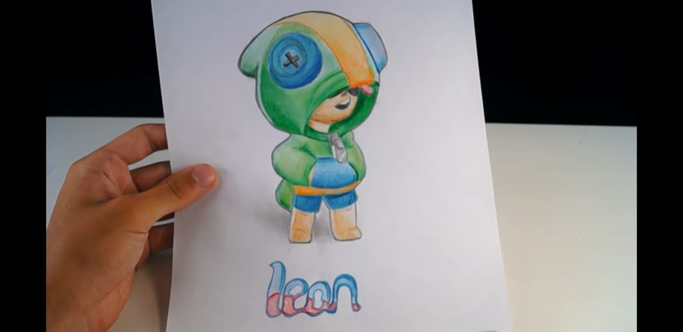 Детский рисунок - Brawl stars