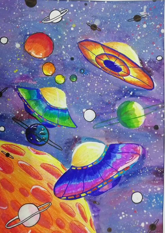 Рисунок - Космичиские гонки