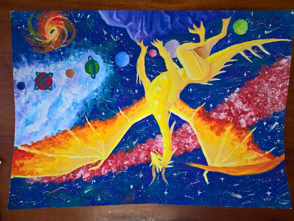 Рисунок - на другой планете