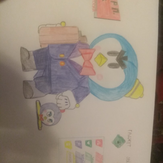 Рисунок "Мистер Пи" на конкурс "Конкурс рисунка - “Герои Brawl Stars”"