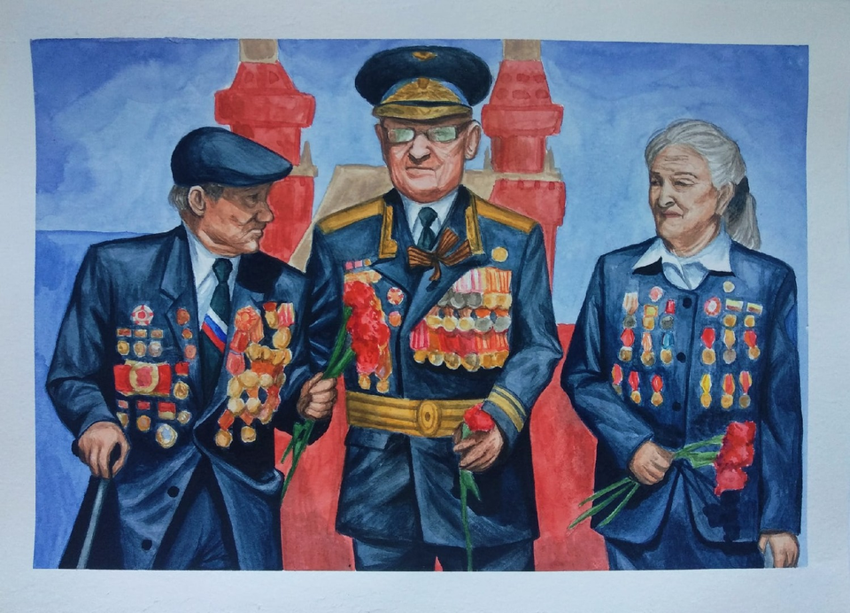 Детский рисунок - Наша гордость