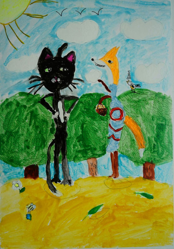 Детский рисунок - Котофей Иванович
