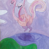 Рисунок "трифиол" на конкурс "Конкурс детского рисунка “Невероятные животные - 2018”"