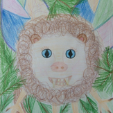 Рисунок "Бакурбан" на конкурс "Конкурс детского рисунка “Невероятные животные - 2018”"