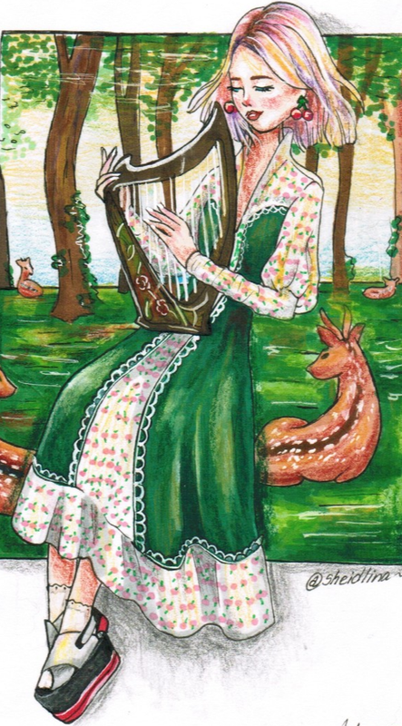 Детский рисунок - ВЕСНА