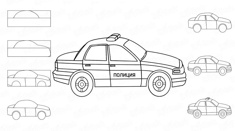 Полицейский автомобиль